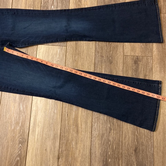 LUCKY BRAND MADE IN U.S. OF A. CHARLOTTE KICK FLARE JEANS SIZE 2/26 - Picture 7 of 11